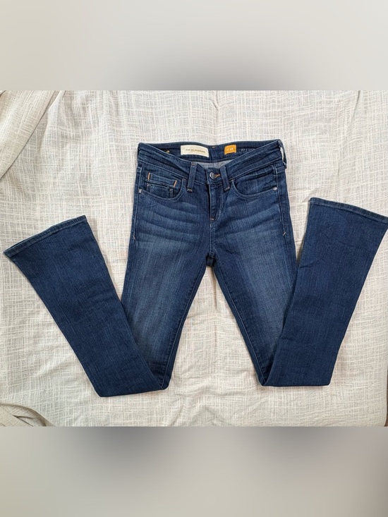 Pilcro and the Letterpress Denim - Anthropologie Pilcro and the Letterpress Fit Stet Slim Bootcut Jeans Sz 26